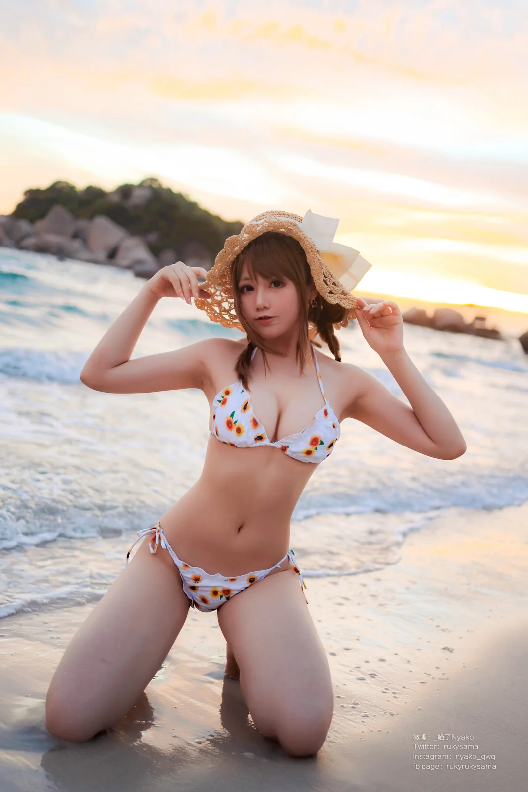 Nyako喵子 - 向日葵比基尼 [66P1V-170MB]