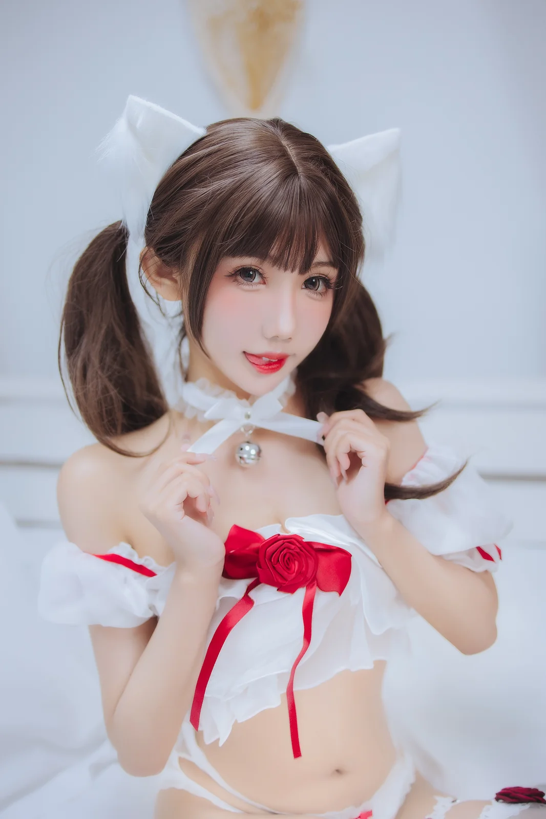 仙女月 – 白猫少女 50P [50P-403MB]