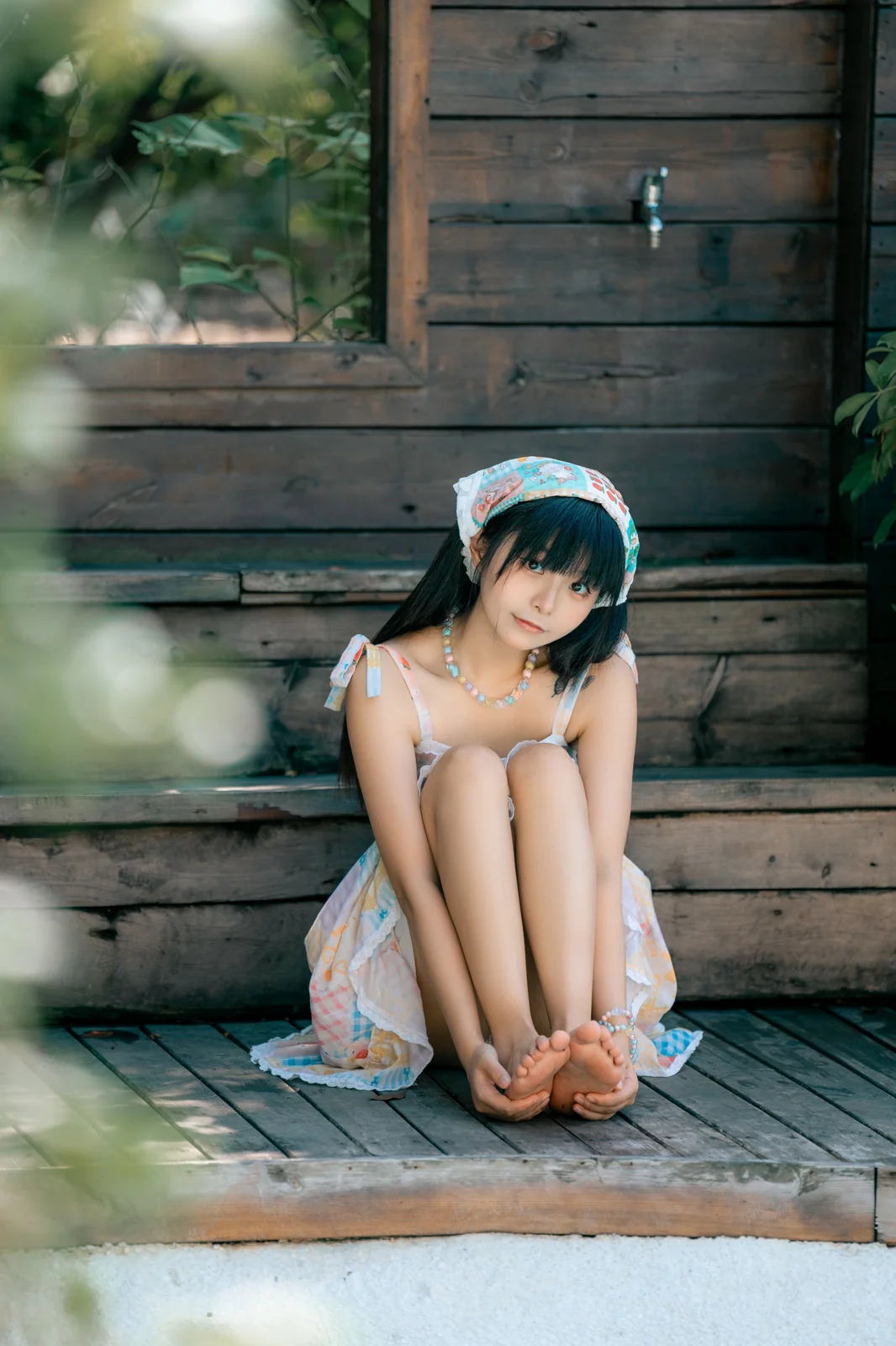 小羊不吃草 (花音葉子) – 夏天的记忆 [39P1V-2.22GB]