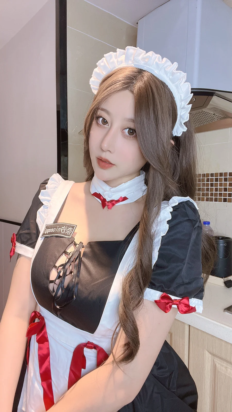 奈汐酱nice - 奶鲜女仆 [58P6V-751MB]