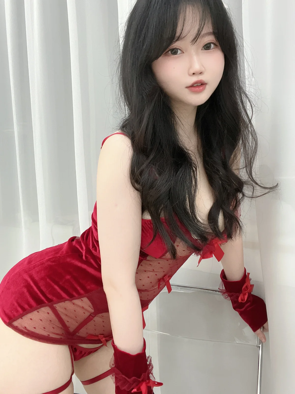 是依酱吖 - 七夕特辑 红色波点 [38P3V-303MB]