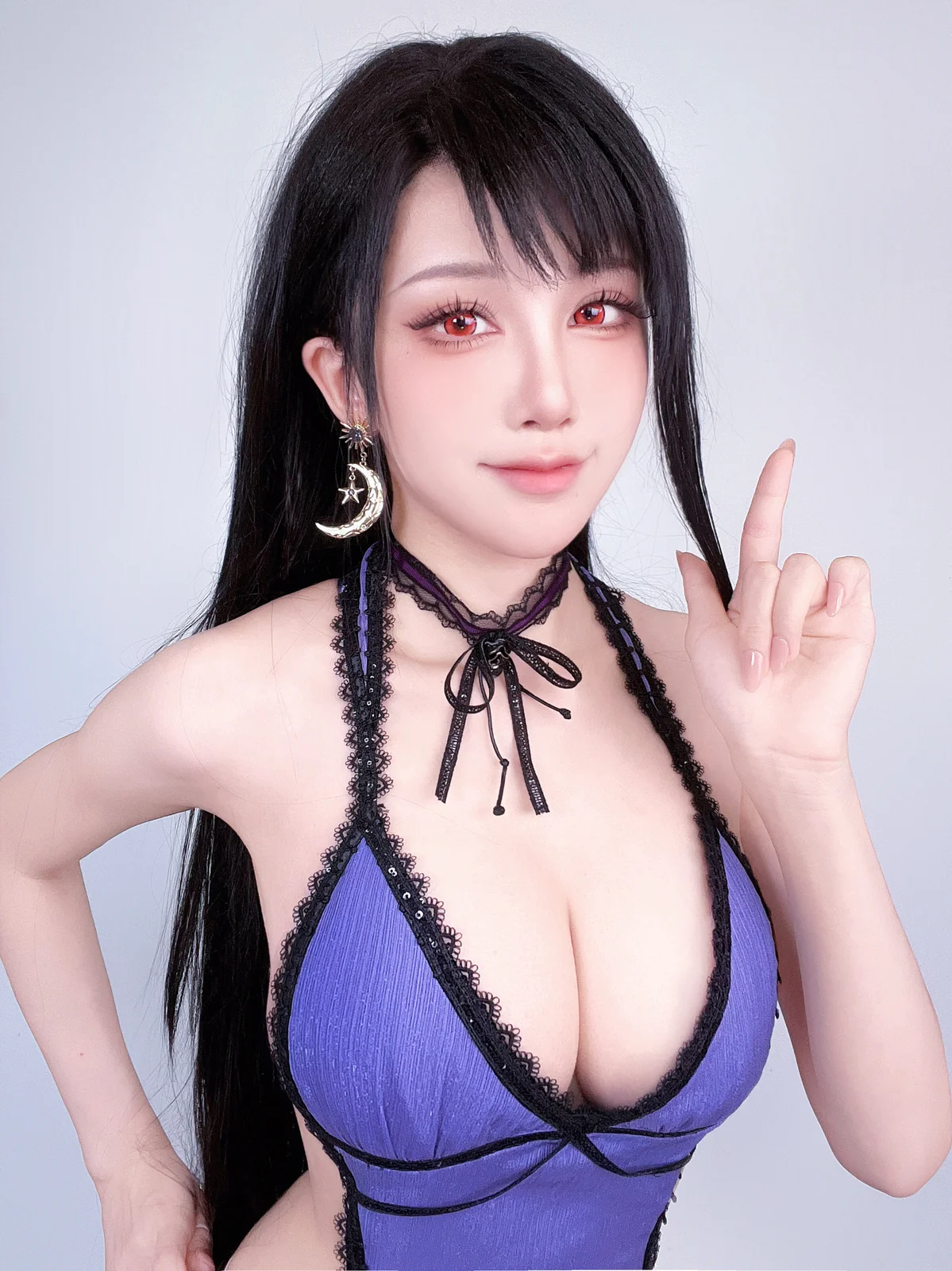 水淼aqua - 24年05月fantia订阅 蒂法礼服 28P [28P-70MB]