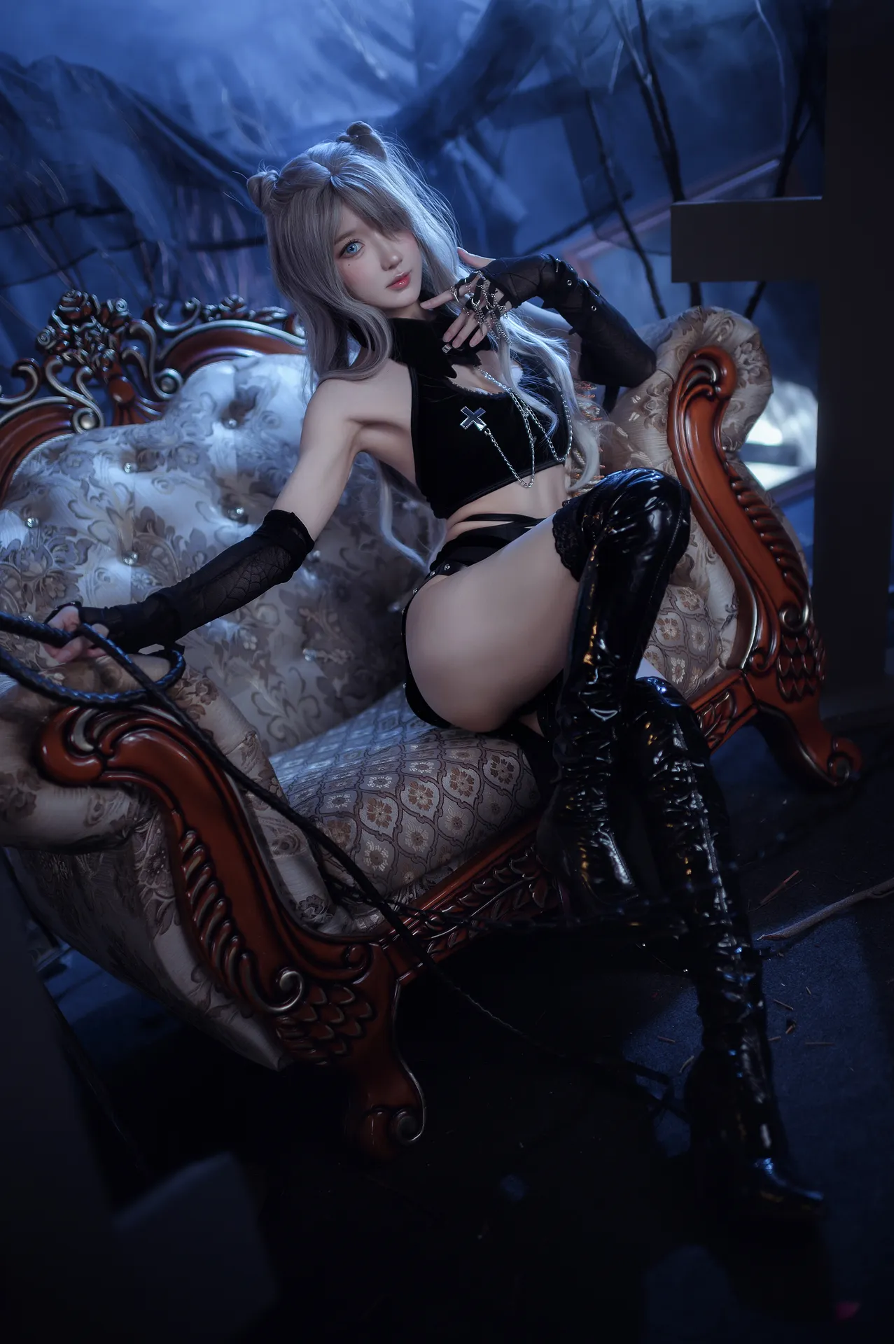 阿包也是兔娘 - 月光猫骑士 Moon Cat Knight [29P-274MB]