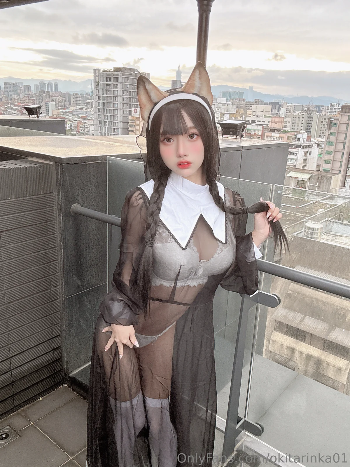沖田凜花Rinka - Nun Fox [66P1V-234MB]