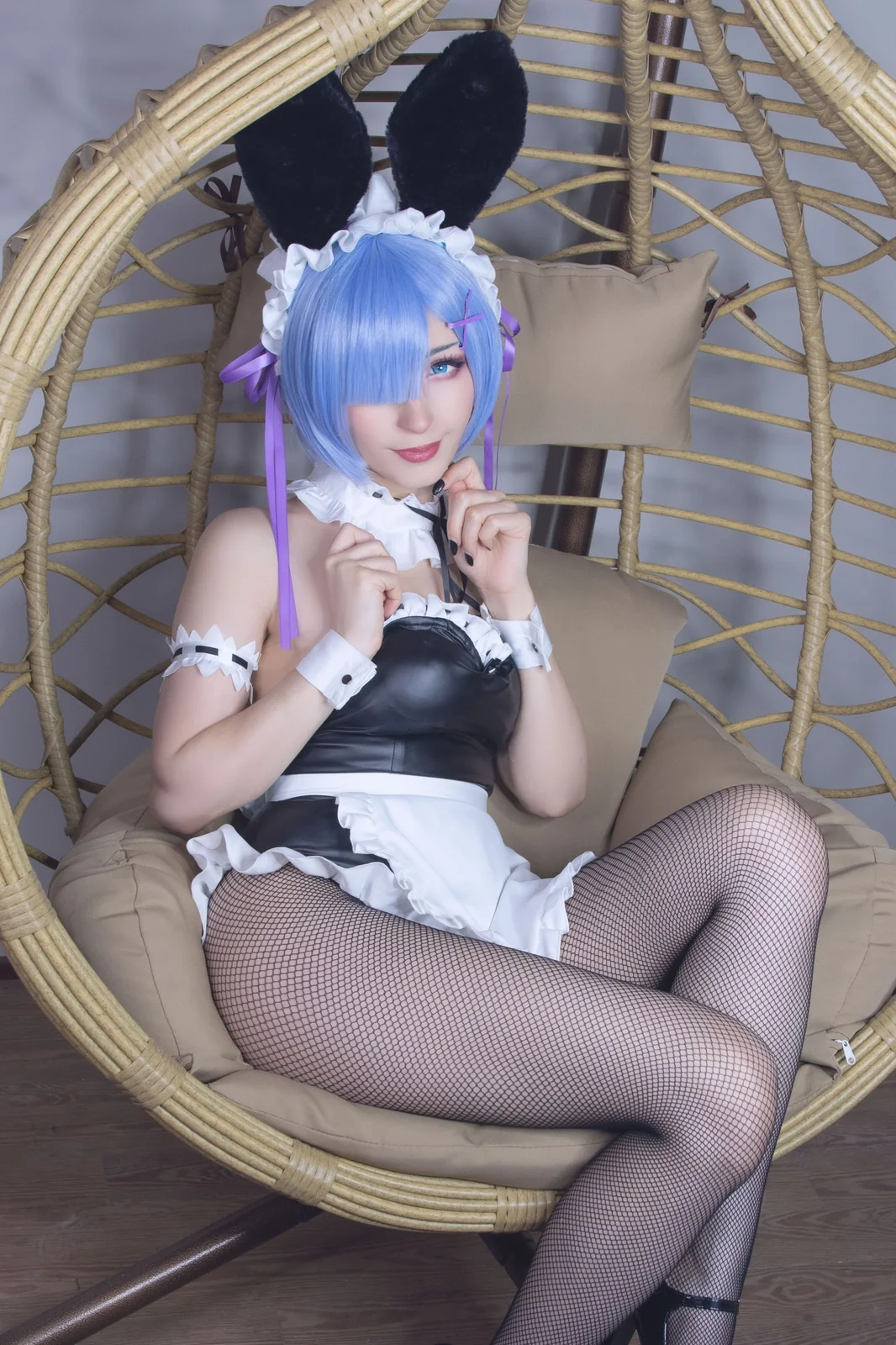 ShiroKitsune - Rem Bunny Suit [60P-118MB]