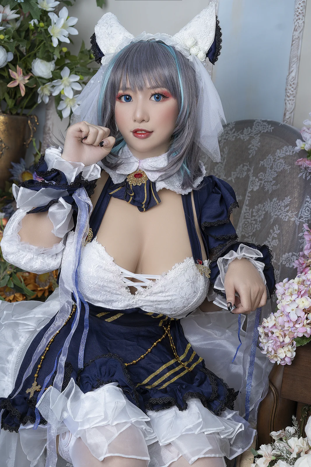 Chono Black - Cheshire (Azur Lane) [12P-67MB]