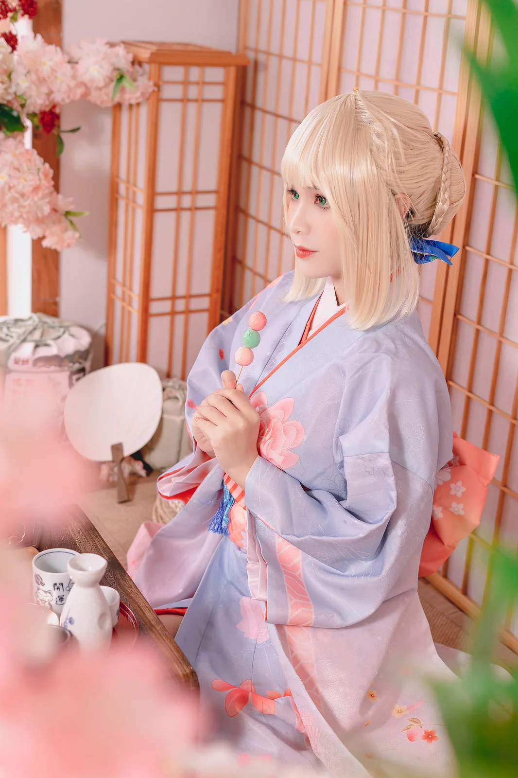 Pyoncos - Saber Kimono [34P1V-298MB]