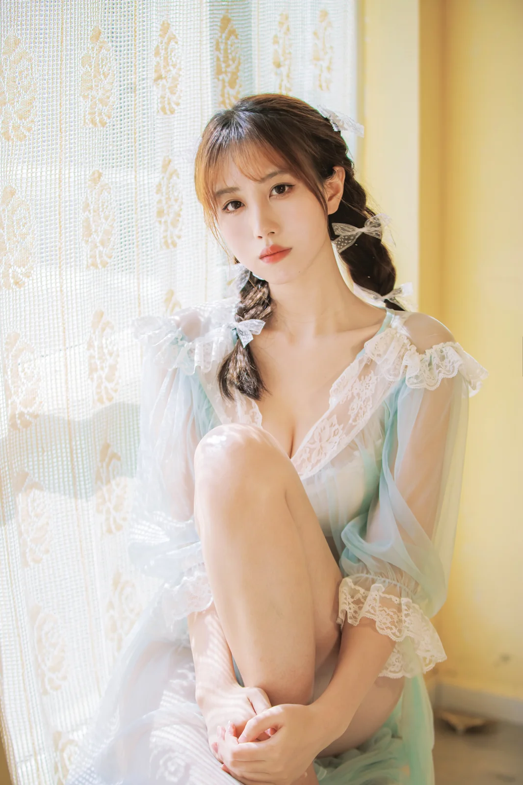 念雪ww - 蓝纱衣 [40P-673MB]