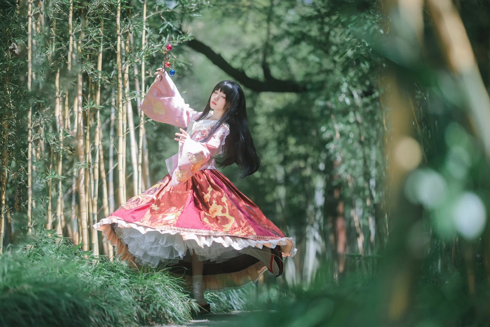 花柒Hana - 蓬莱山辉夜 [11P-145MB]