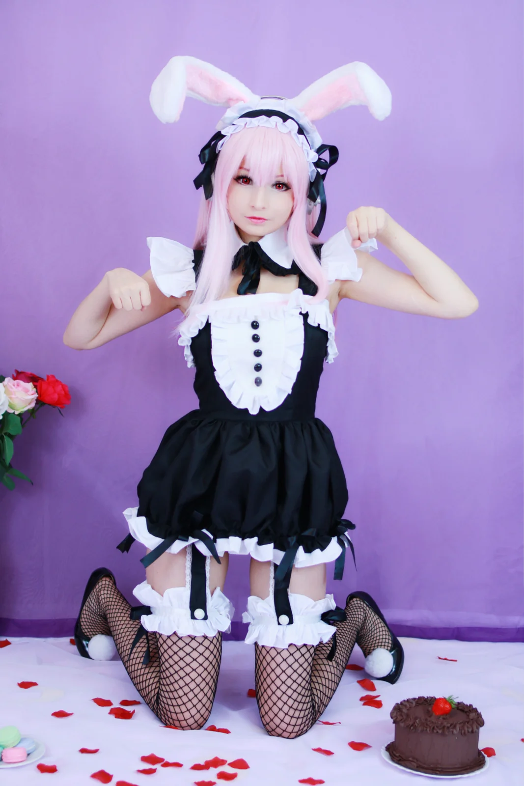 Hidori Rose - Super Sonico Bunny Maid [56P-47MB]