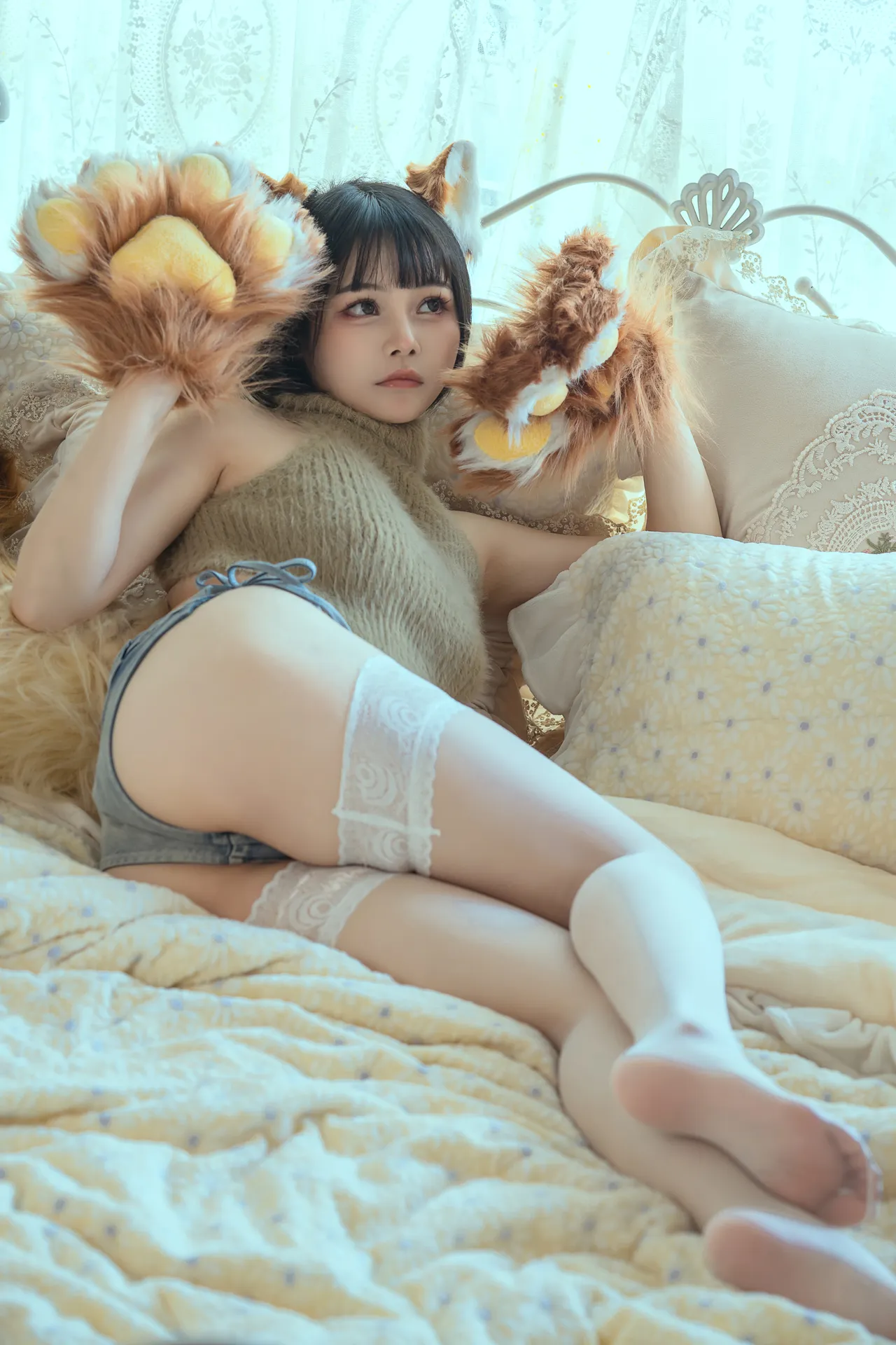 七月喵子 – 幻想兽娘集日食 牙牙 [26P-259MB]