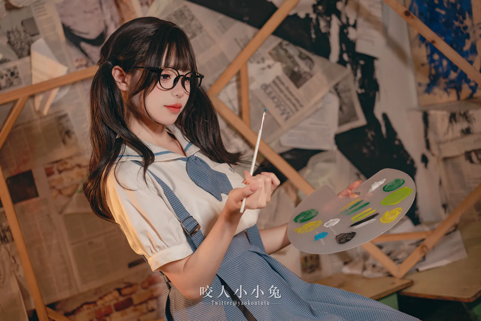 Yiko湿润兔 - 未成名画作&B+WITH+U [71P1V-1.62GB]
