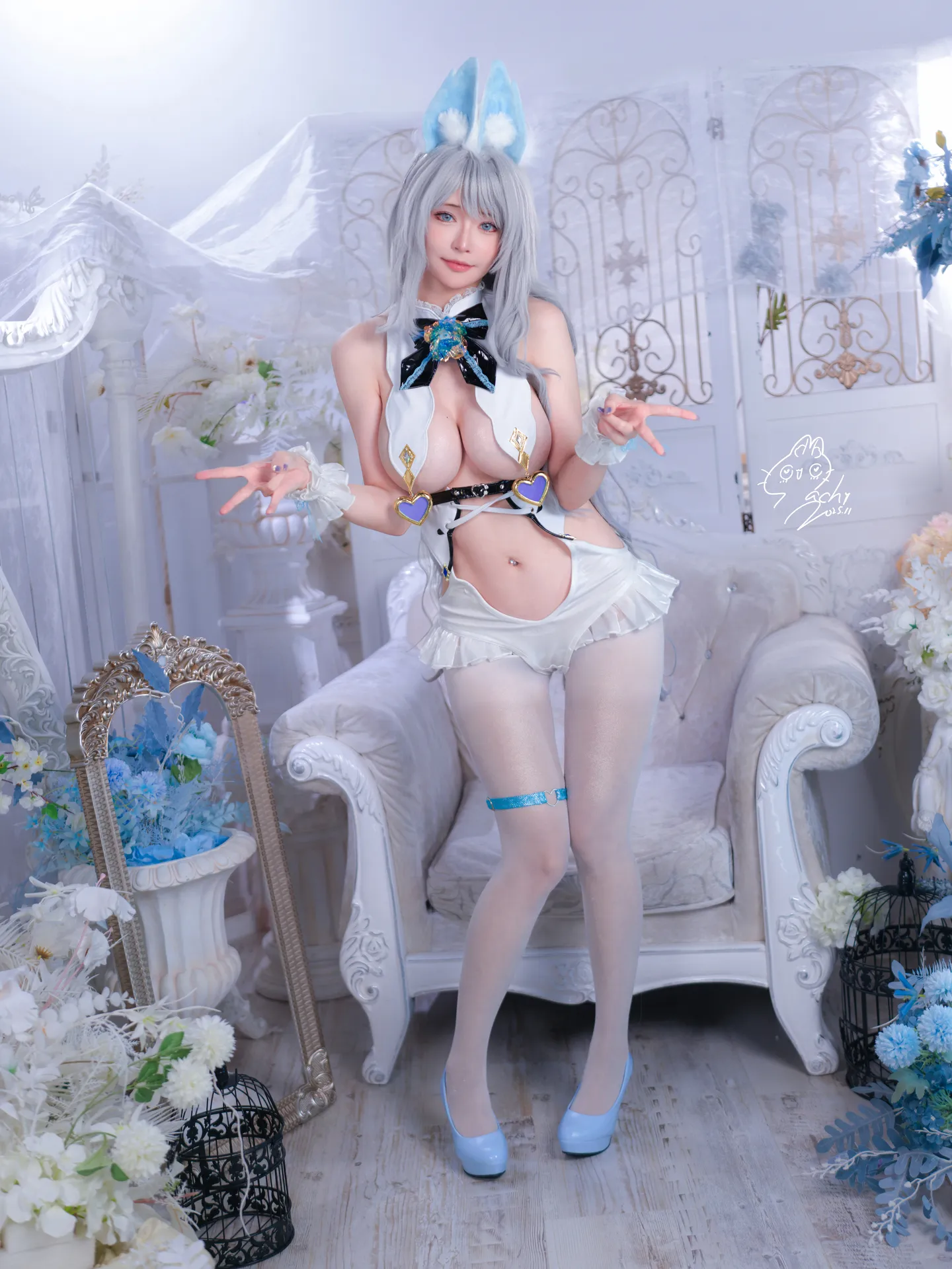 Machi馬吉 – White Rabbit [81P-345MB]