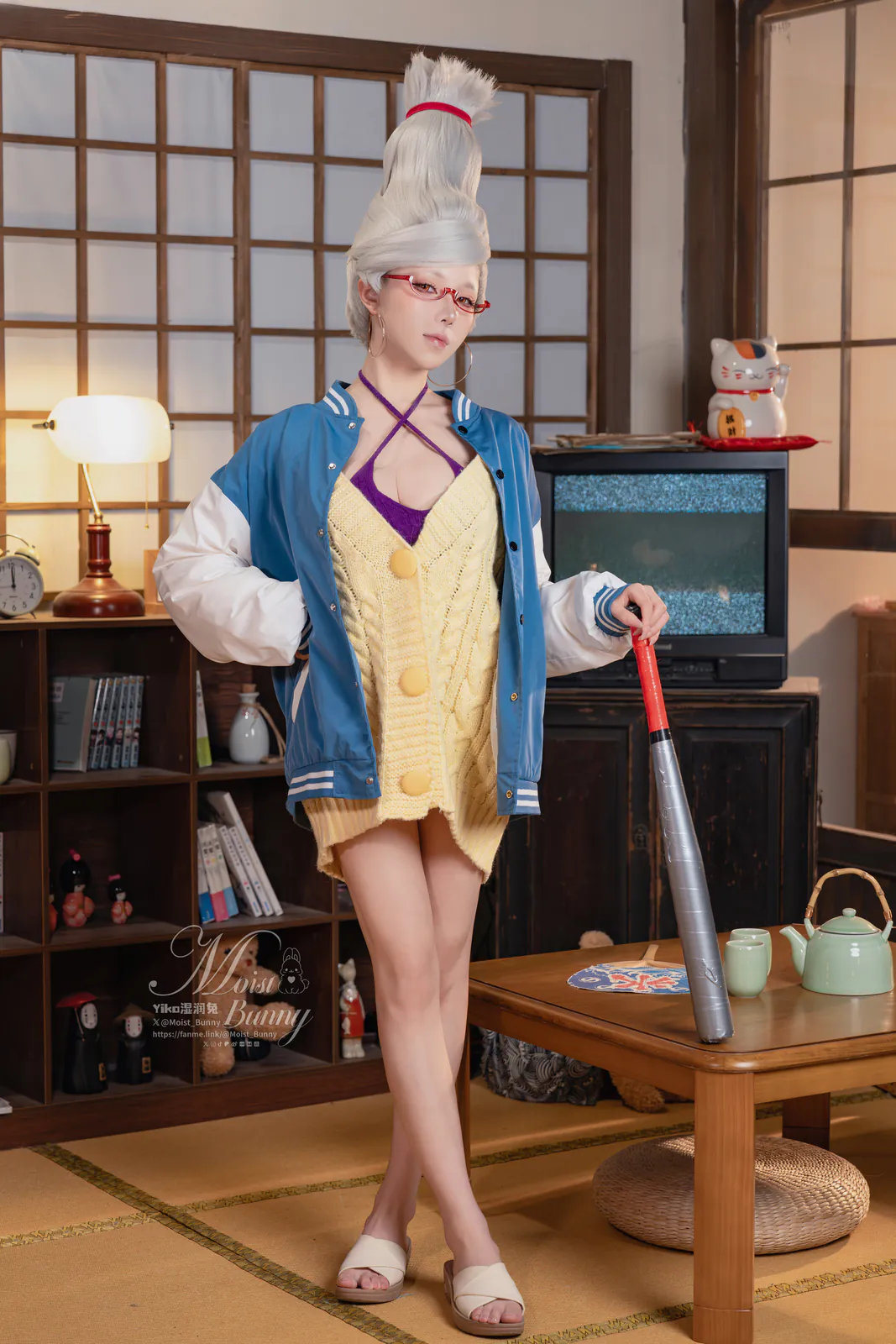 Yiko湿润兔 – 25.10月作品『胆大党-绫濑星子』 [82P1V-1.87GB]