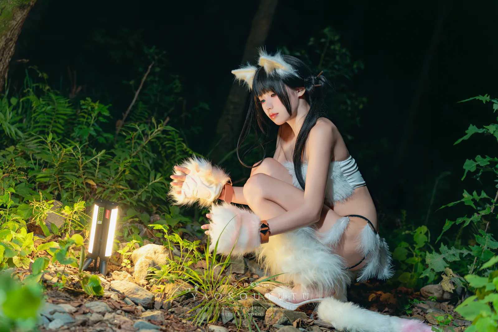 Yiko湿润兔 - 八月订阅『狐灵』LIKEY [55P1V-1.25GB]