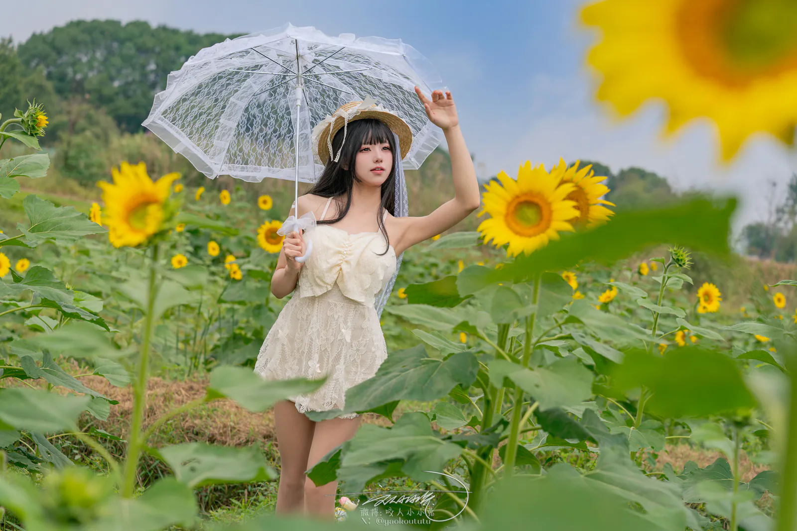 Yiko湿润兔 – 7月作品『夏の葵』Summertime [74P1V-1.53GB]