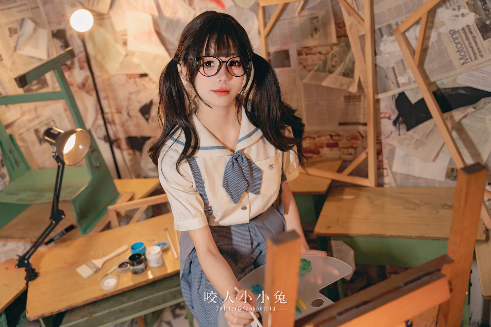 Yiko湿润兔 - 未成名画作&B+WITH+U [71P1V-1.62GB]