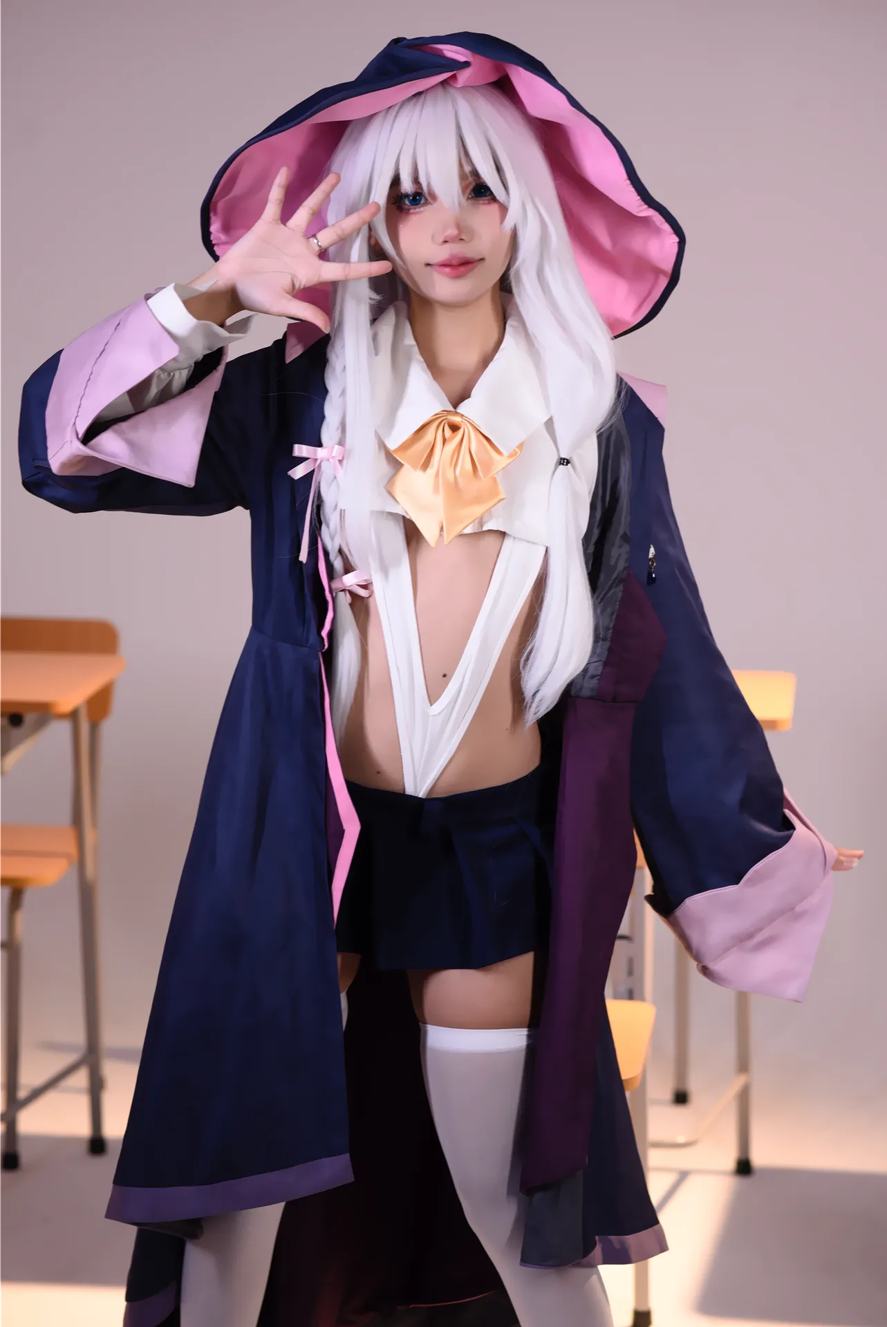 AikoUwU cosplay Elaina - Majo No Tabitabi Part 2 伊蕾娜 [79P8V-1.68GB]