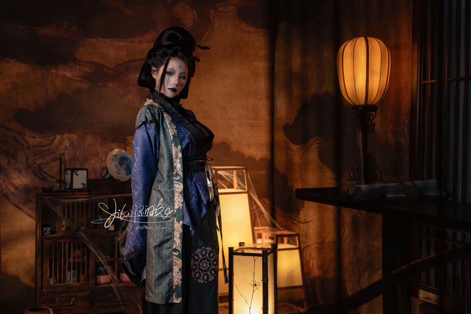 Yiko湿润兔 – 24.10月作品『阁中四妹』无情画 [83P1V-1.72GB]