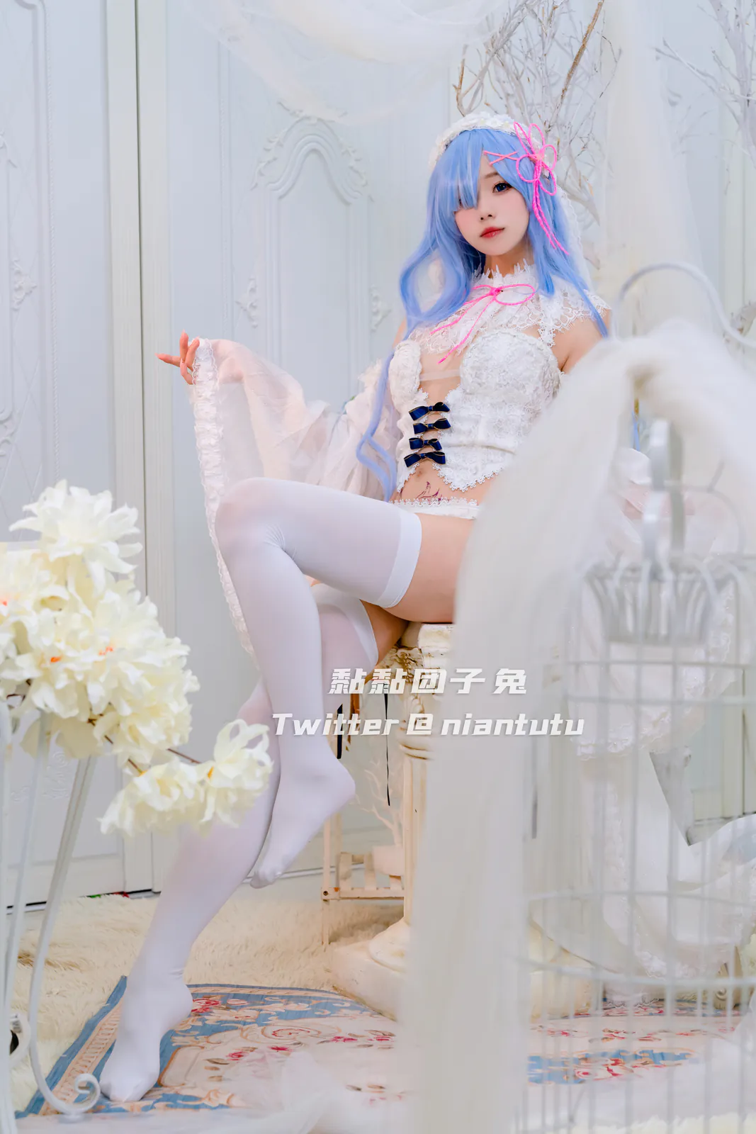 Yiko湿润兔 – 蕾姆 [41P-355MB]