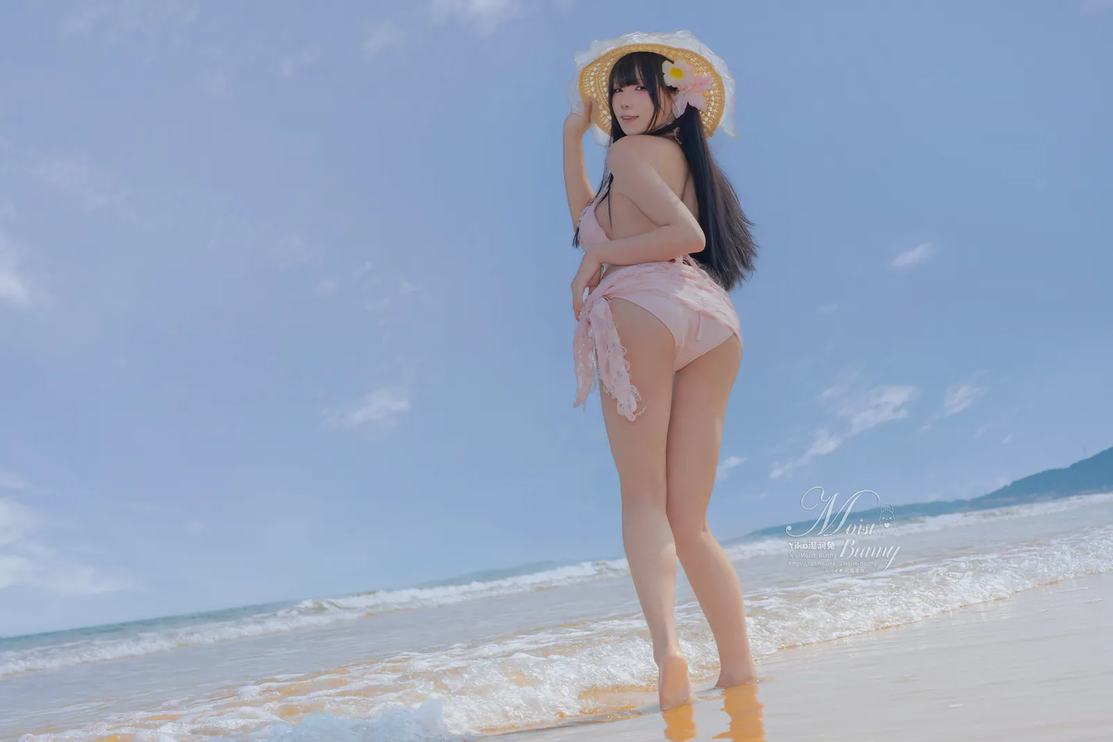 Yiko湿润兔 – 25.07月作品 『粉红假日』 [97P3V-2.18GB]