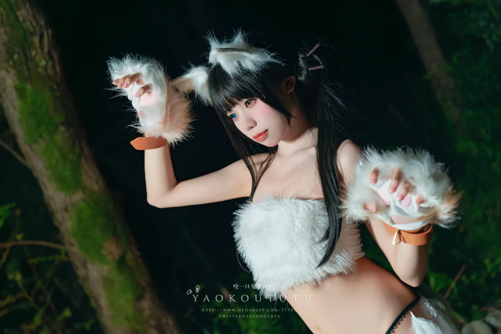 Yiko湿润兔 – 八月订阅『狐灵』LIKEY [55P1V-1.25GB]