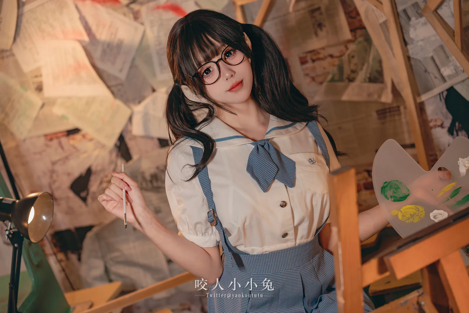 Yiko湿润兔 – 未成名画作&B+WITH+U [71P1V-1.62GB]
