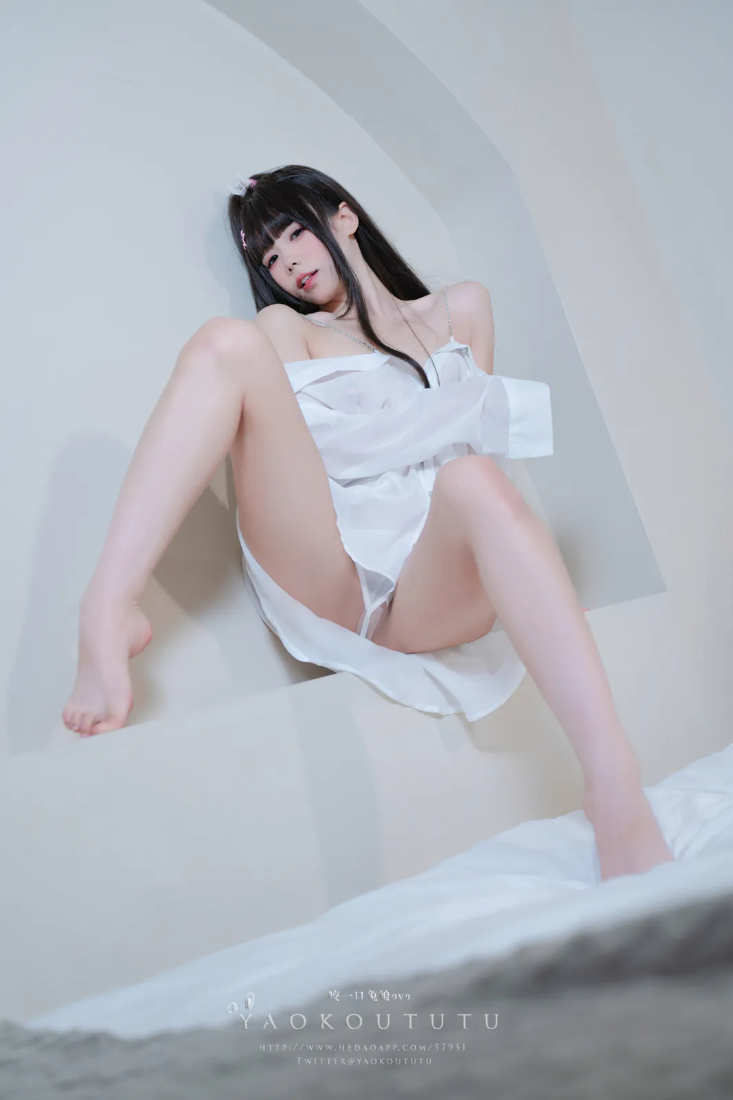 Yiko湿润兔 – 『男友衬衣+1V Boom Boom』 [58P1V-1.57GB]