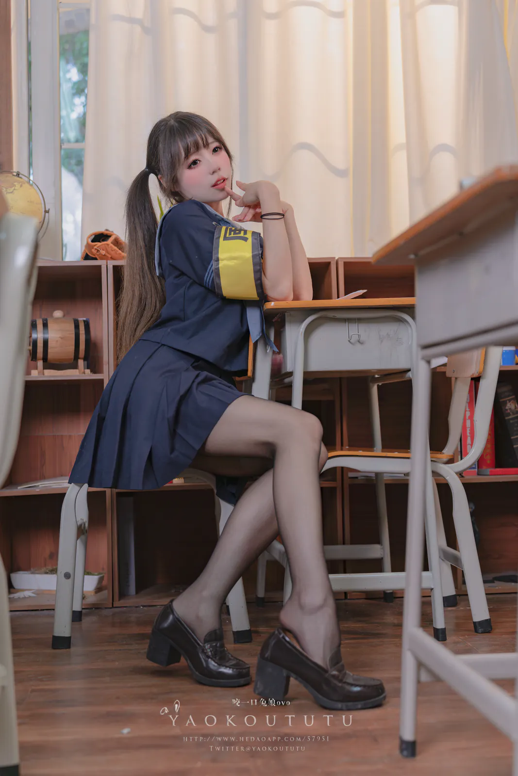 Yiko湿润兔 – 『学生会长竞选中 脸红的思春期』 [55P1V-1.25GB]