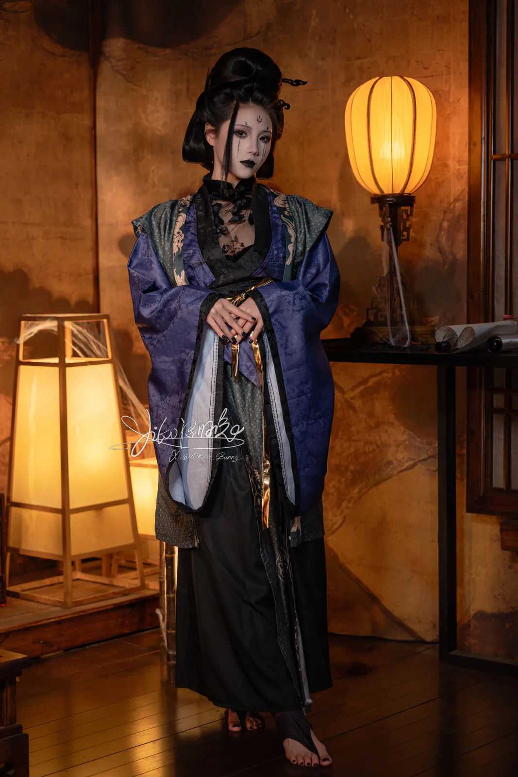 Yiko湿润兔 - 24.10月作品『阁中四妹』无情画 [83P1V-1.72GB]