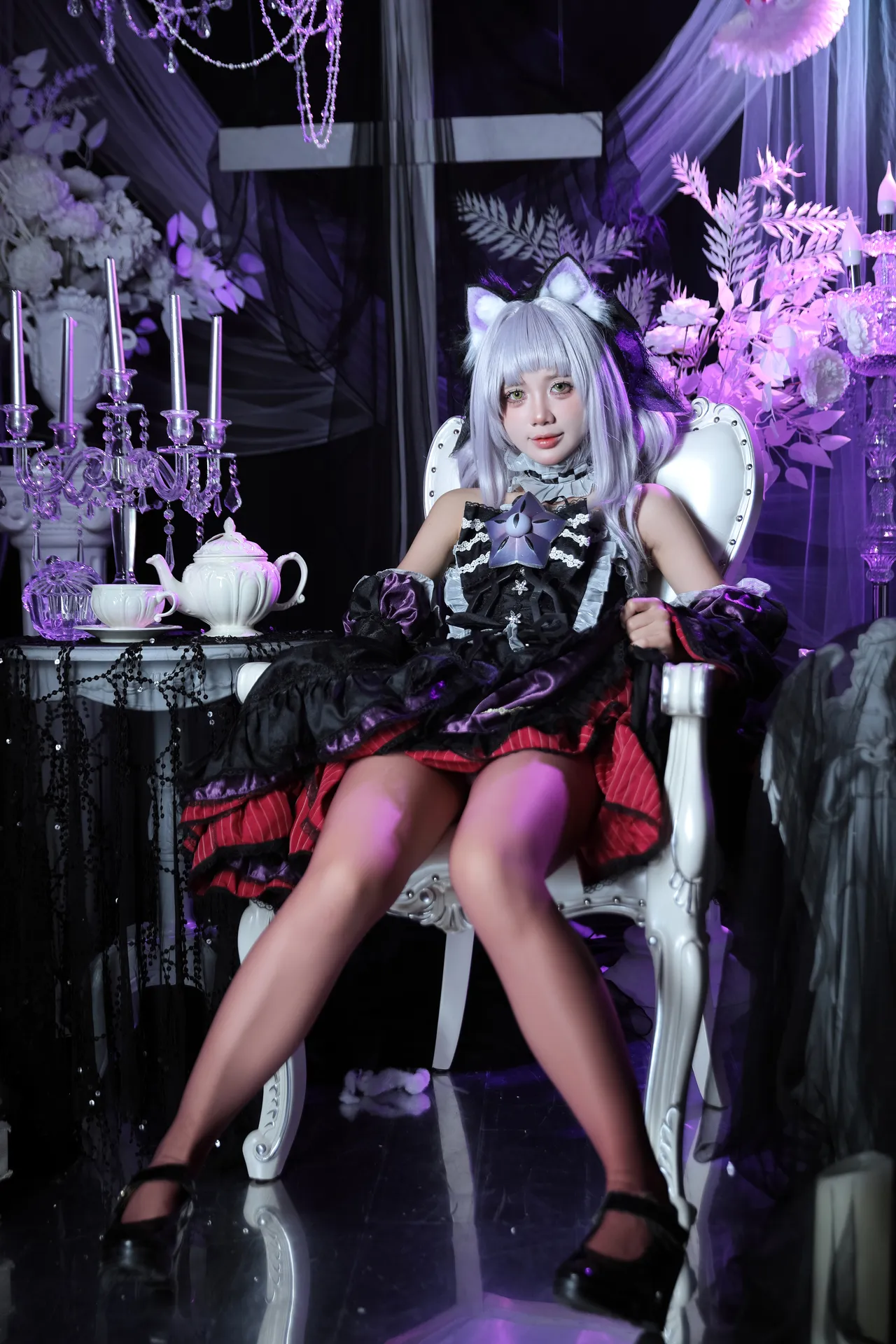 PoppaChan – 紫咲诗音 Murasaki Shion (Dress) [88P10V-1.36GB]