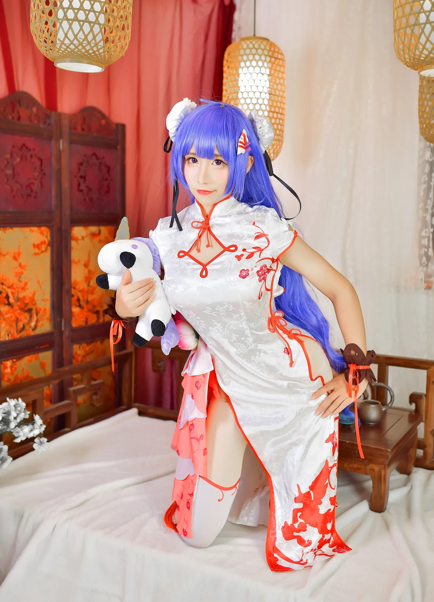 九曲Jean - Unicorn Qipao [9P-87MB]