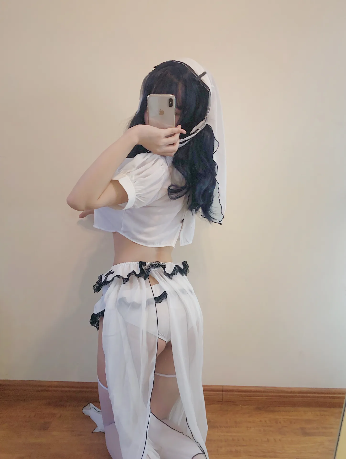 小仓千代w - 白色修女服自拍 [53P-69MB]