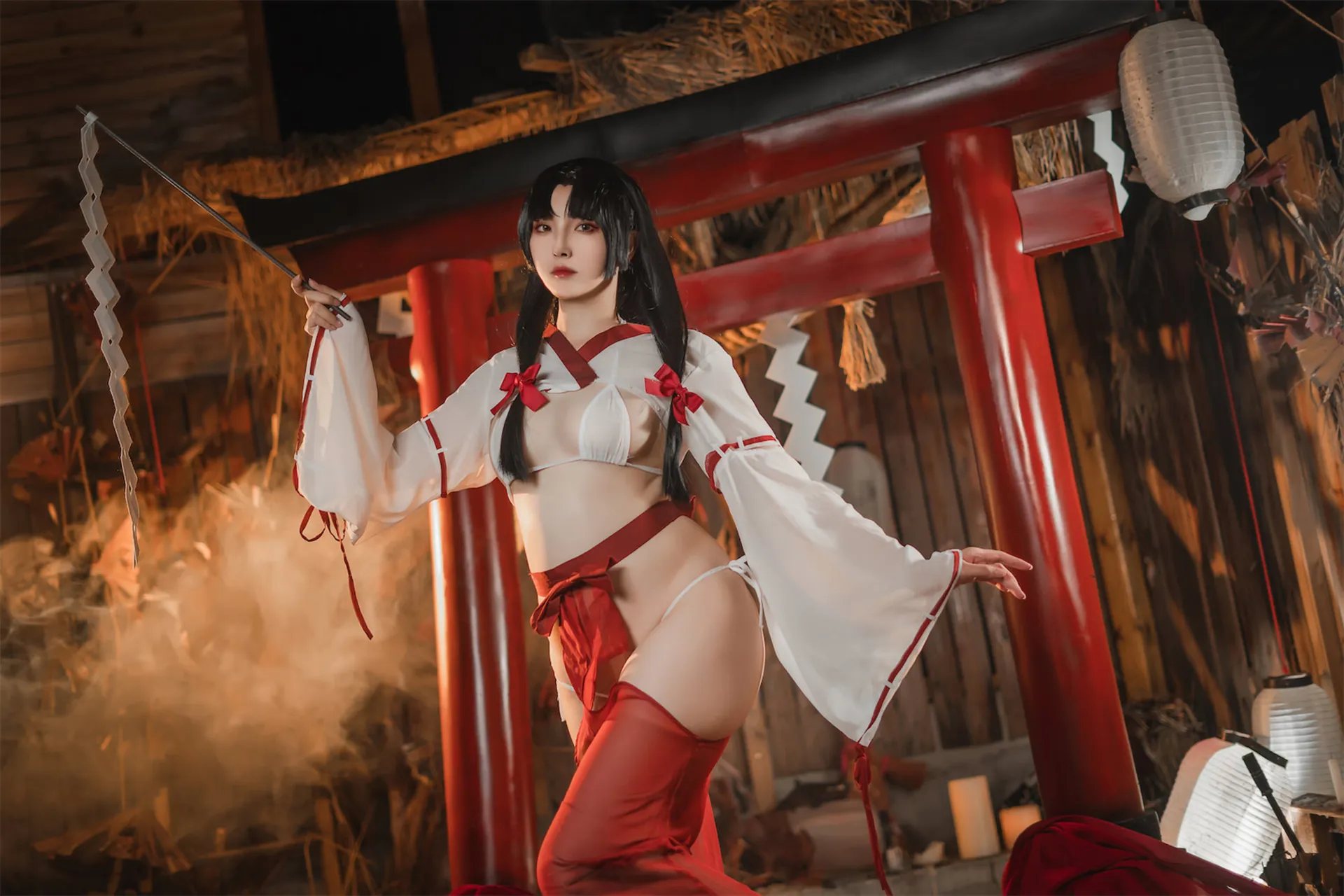 Natsuko夏夏子 - 祈愿巫女 [54P-265MB]