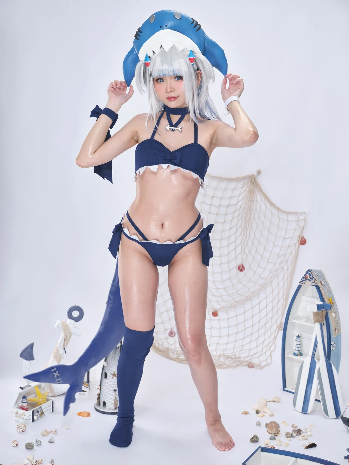 ZinieQ – Hololive Gawr Gura Swimsuit [26P2V-712MB]