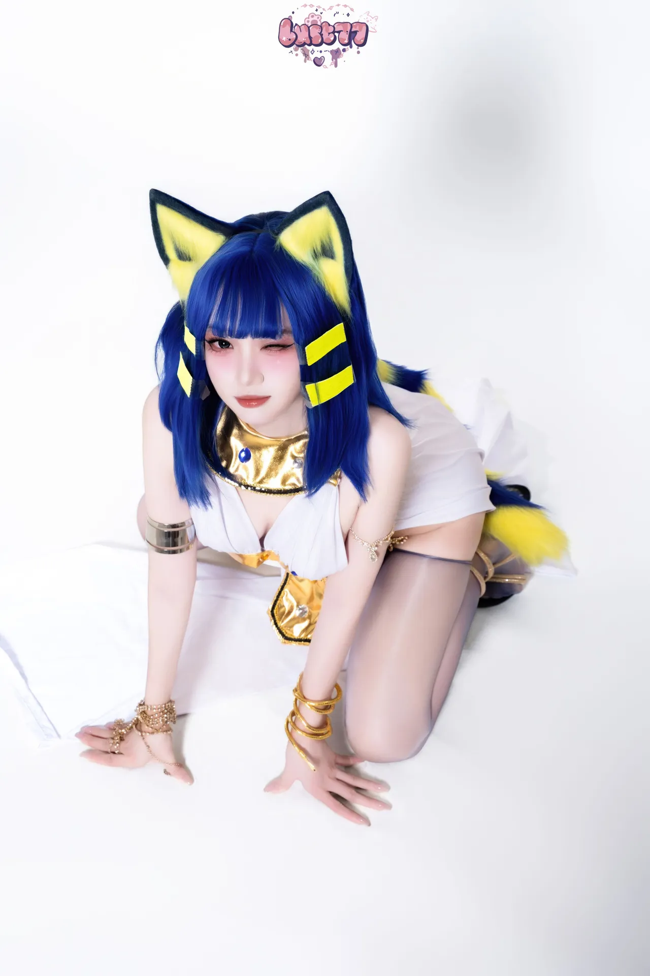 柒柒要乖哦 - 白·埃及猫 [65P-366MB]