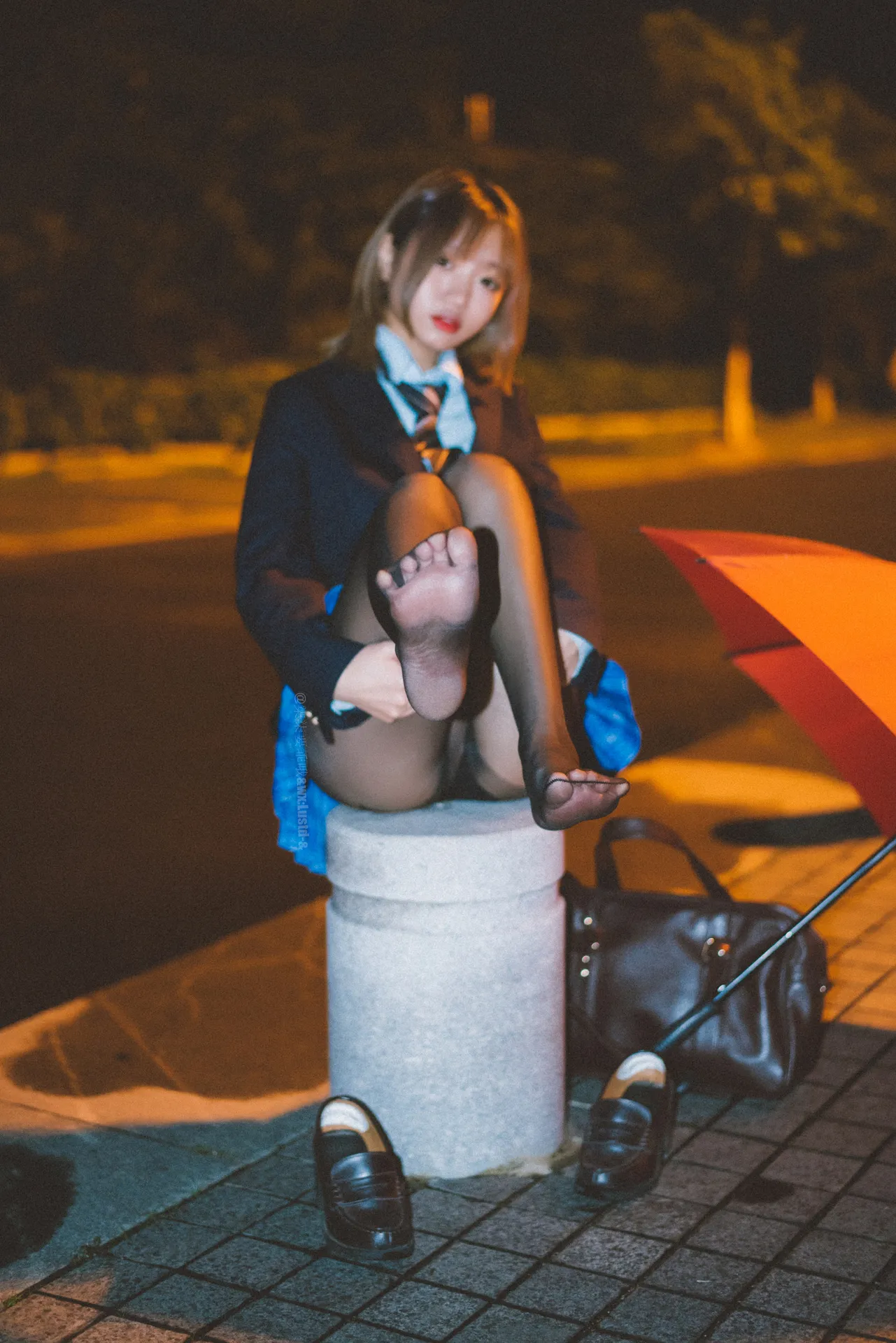 柒柒要乖哦 - 深夜公园JK [36P-476MB]