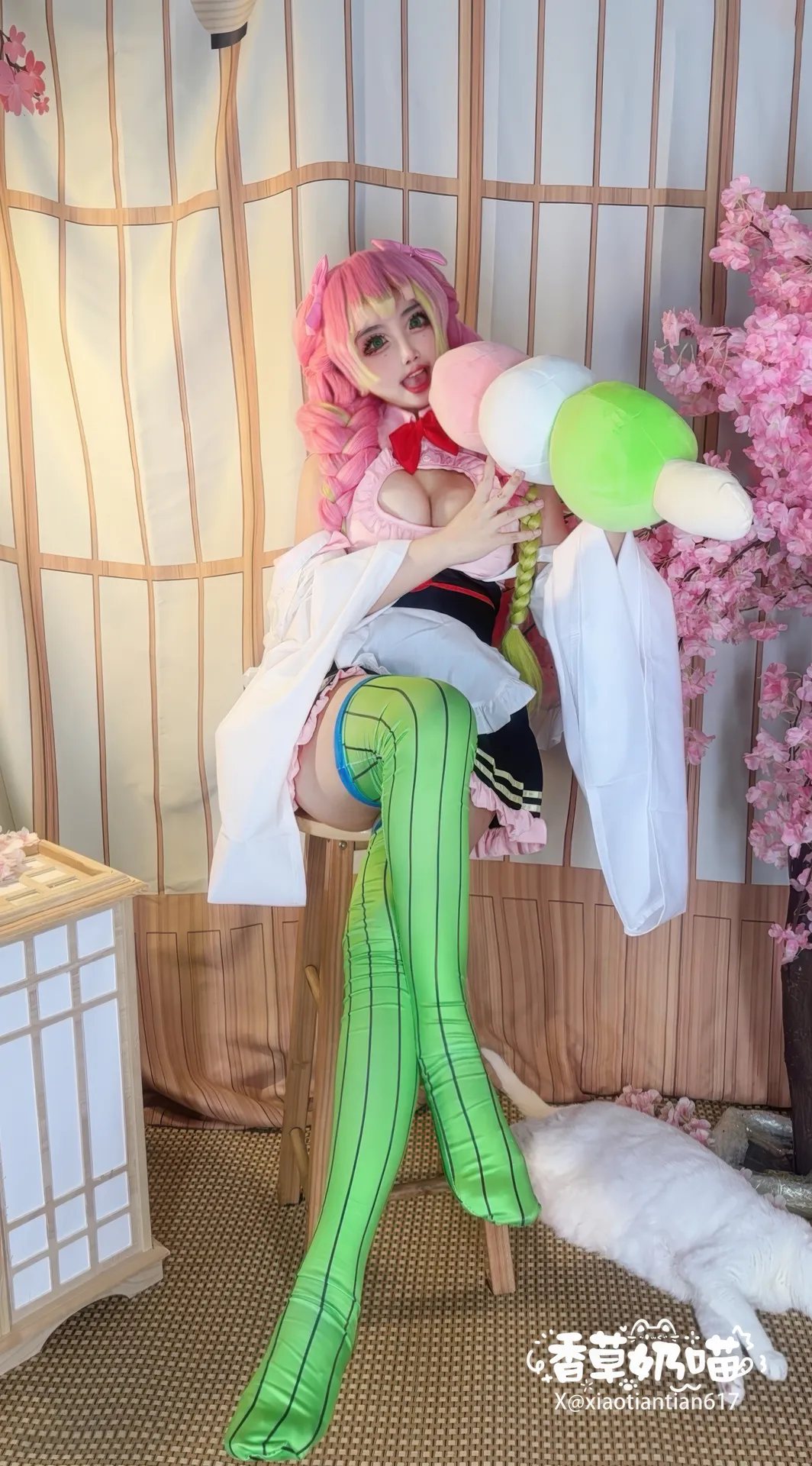 香草奶喵 - 蜜璃女仆 [62P30V-3.54GB]