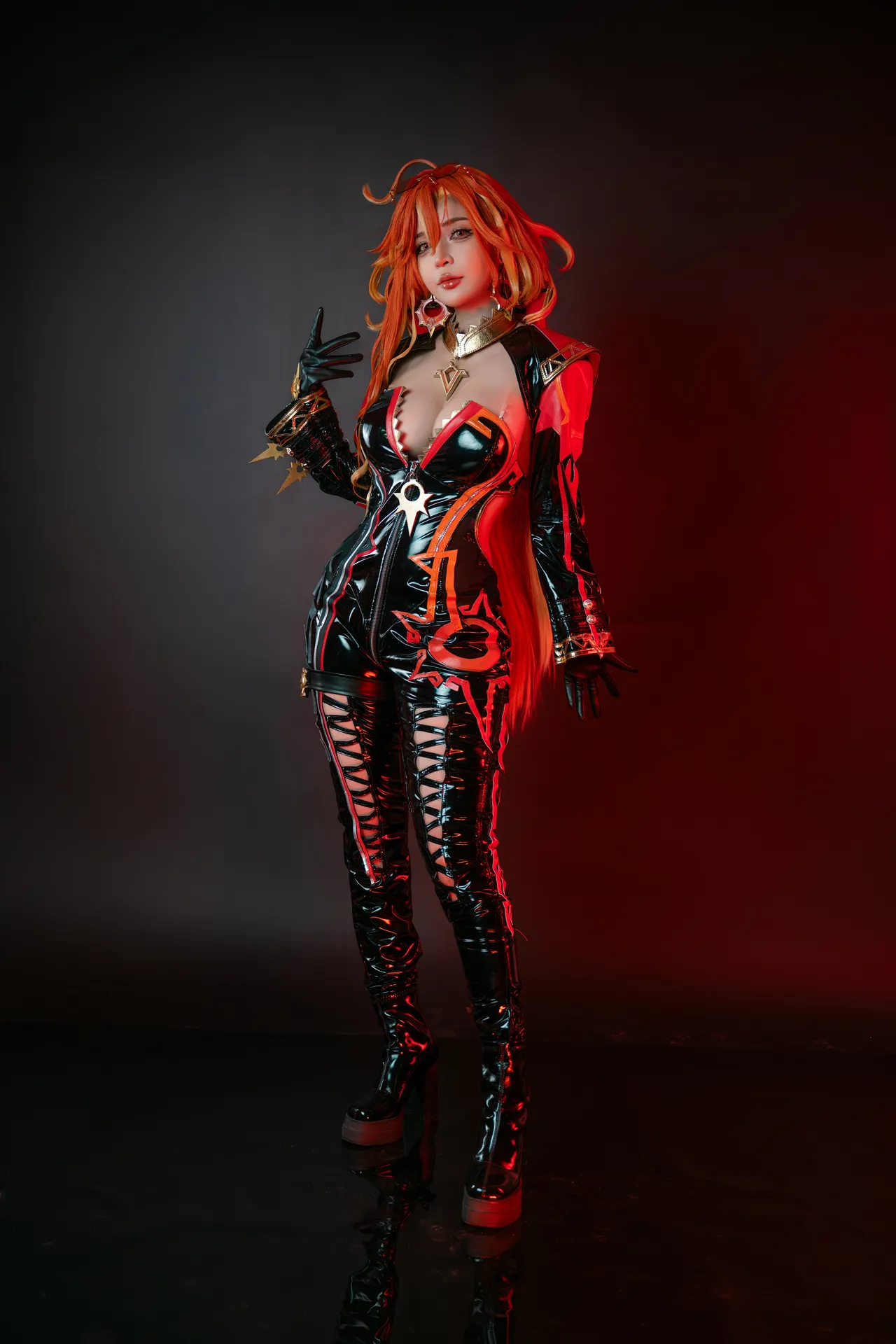 Umeko J - cosplay Mavuika Genshin Impact [96P9V-1.50GB]