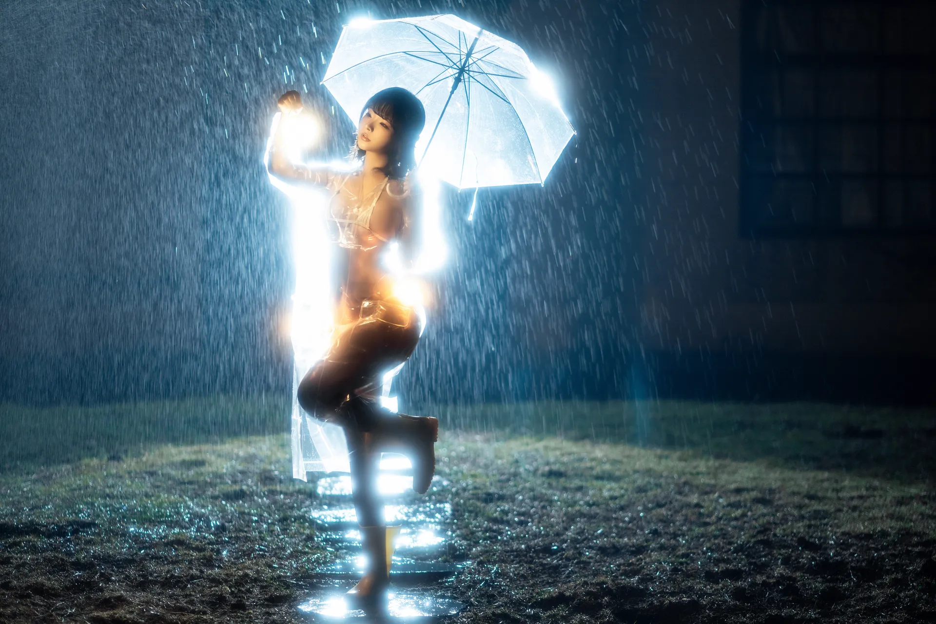 yuuhui玉汇 - 雨夜独舞 [100P-2.07GB]