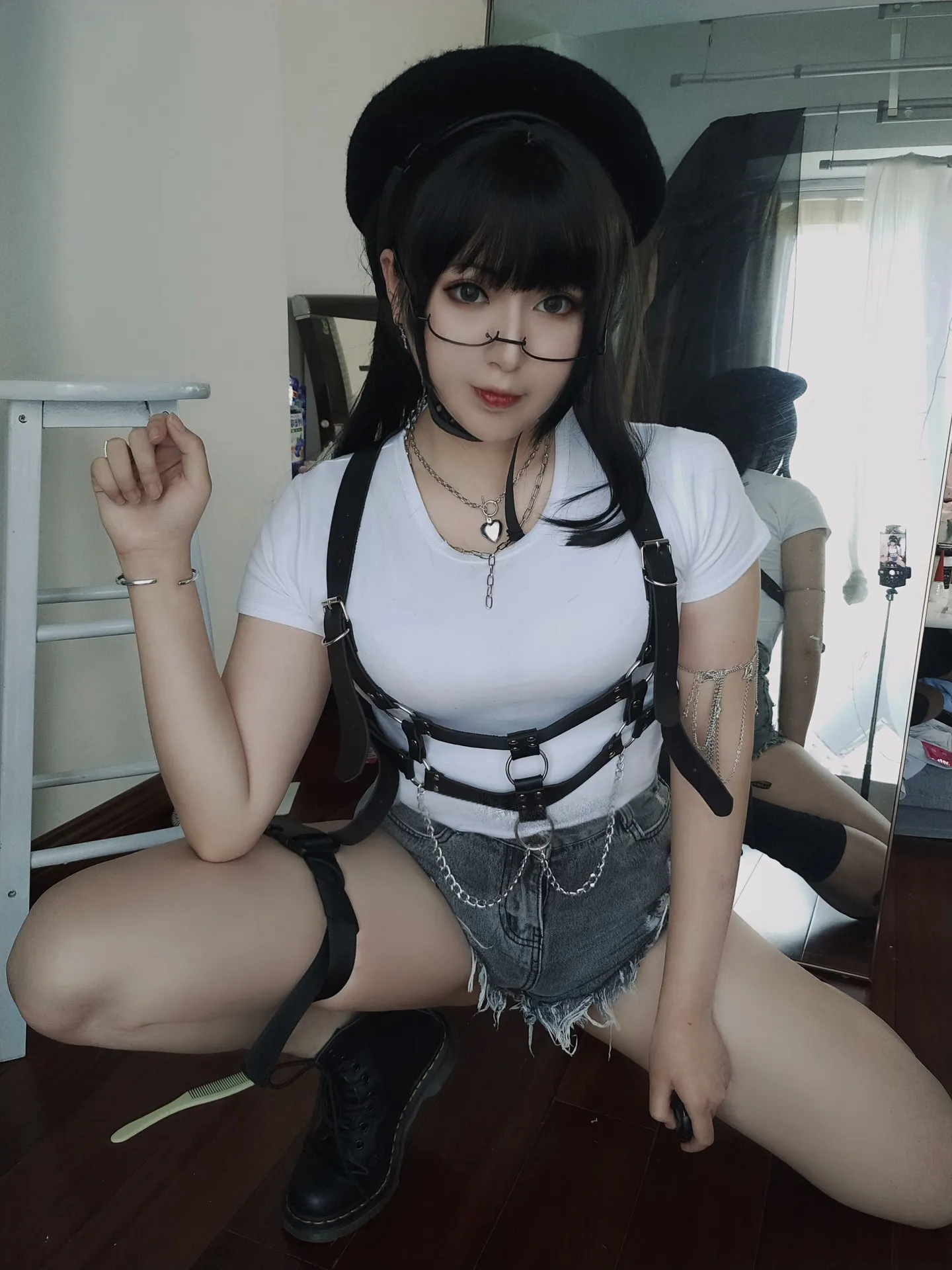 小容仔咕咕咕w – 白T [20P2V-84MB]