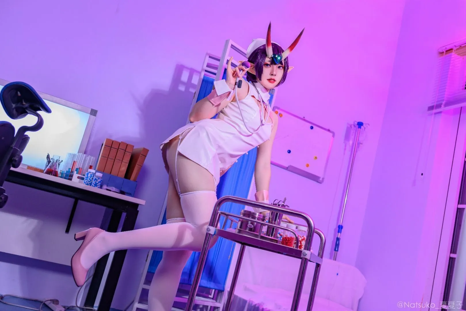 Natsuko夏夏子 – Shuten Douji Nurse [12P-23MB]