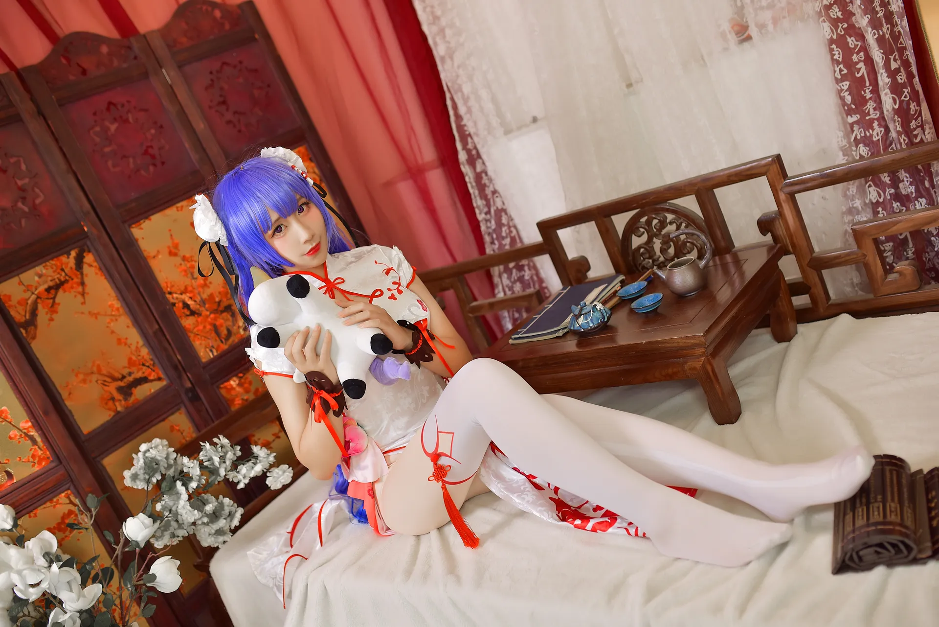 九曲Jean - Unicorn Qipao [9P-87MB]