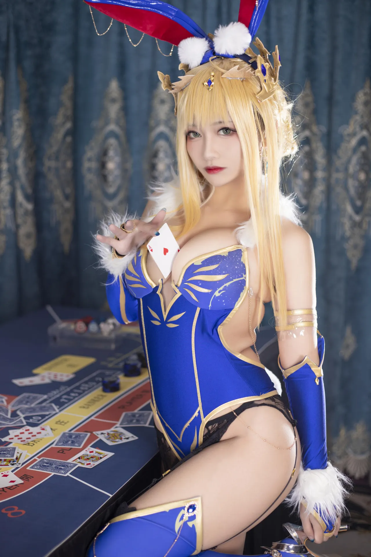 洛璃 LoLiSAMA - FGO 白枪呆兔女郎 [57P-1.15GB]