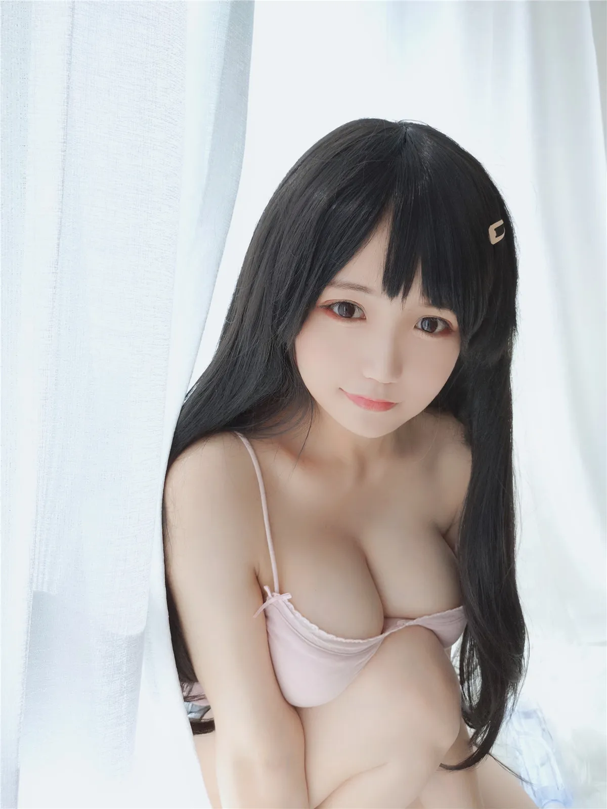 小仓千代w – 粉色吊带 [40P-77MB]