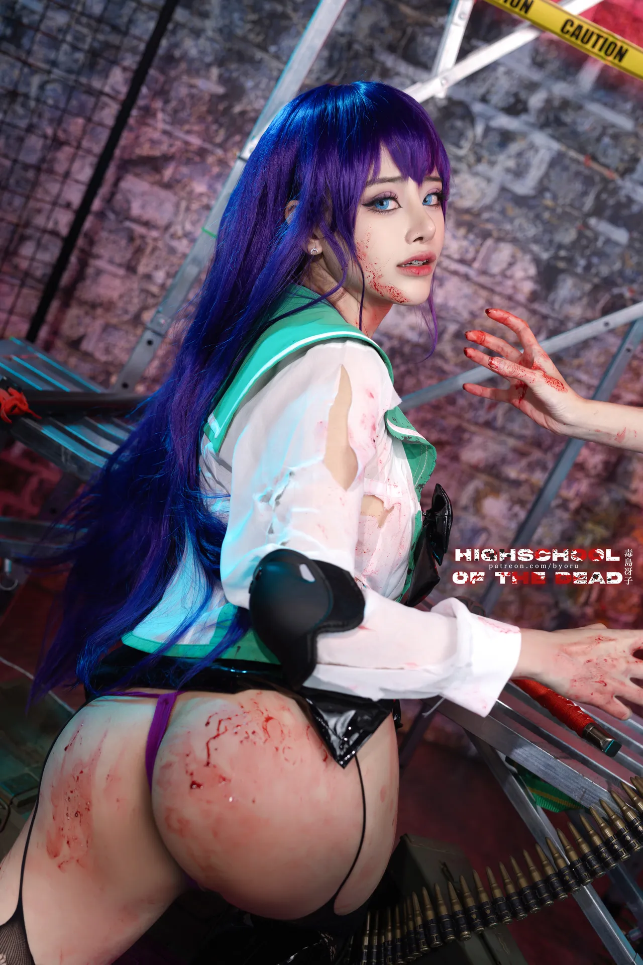 Byoru - Saeko Busujima HD [47P9V-1.64GB]