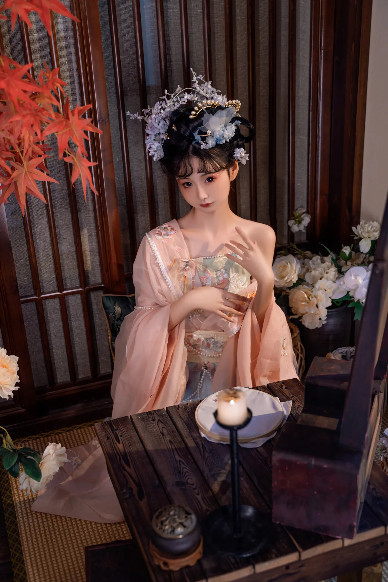 花音栗子 – 碧窗梦 [61P-474MB]