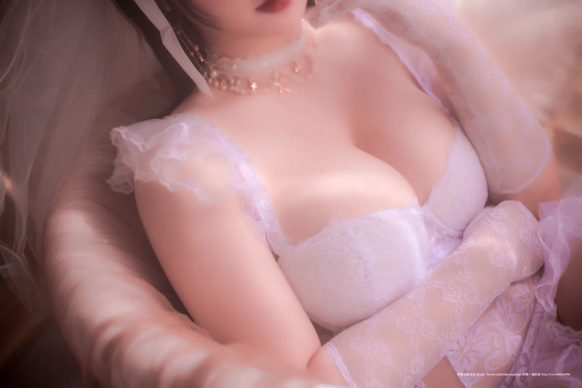 皮皮奶可可爱了啦 – 朦胧婚纱 [66P-76MB]