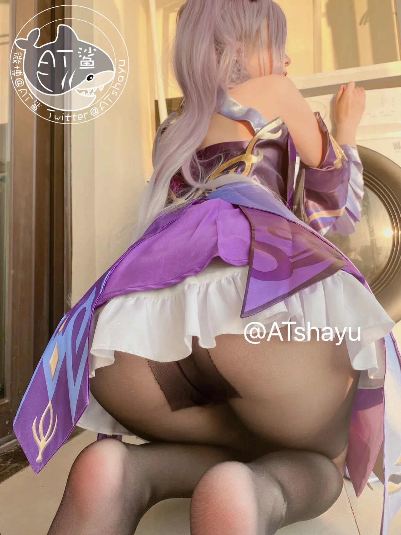 AT鲨 - 刻晴 [51P-73MB]