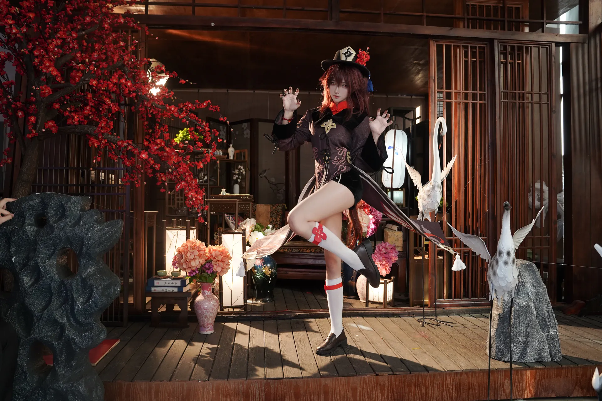 Seya-狮砸 – 原神 胡桃 [9P-139MB]